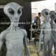 A display inside the UFO Museum.