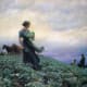 The Cabbage Field, circa 1910. This piece really speaks to me also. I really love Curran's work, the more I view it. Simply sensational.