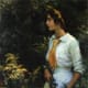 "Goldenrod" painting by Charles Courtney Curran, circa 1910.