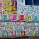 Ballerinas and Roses Mural on building at 2112 Leeland Street in Houston