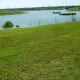 View from the hill in the park