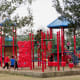 Children's Playground in Archbishop Joseph A. Fiorenza Park