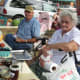 Carolyn Burdette with her Jams, Jellies, Breads, Veggies and Berries