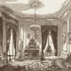 Engraving of a Victorian Parlour, 1854