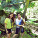 Just fooling around as we trek the mountain (Mt. Kanlaon)