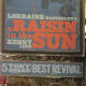 The play currently on Broadway is "A Raisin in the Sun," which portrays the destructiveness of racism.