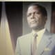 Academy award winner Sydney Poitier, plays the role of attorney Thurgood Marshall, in the movie "Separate But Equal."
