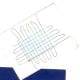 I created this one with string so that I had a natural grid to follow.