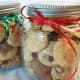 Cookie gifts in a jar