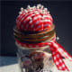 Sewing kit gift in a jar