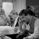 Cameo by associate producer Joseph Calvelli as 'The Writer'