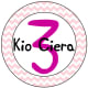 Chevron Cupcake Topper (Name and Number)