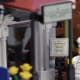LEGO Creator Parisian Restaurant Modular Building | On the ground floor on the outside, we have printed elements: the name of the restaurant on the front and the menu which is the new printed element.