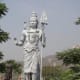 The Lord Shiva Statue of Har ki Pauri Haridwar