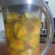 Making star fruit juice in a blender