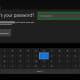 Enter the password associated with your account, and then press "Start."