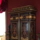 Armoire with marquetry in parakeet pattern by André Charles Boulle
