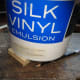 Using a 5L tin of paint as a template to mark the top curve.