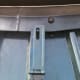 The hasp ought to be installed on a high rib.