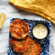 Crispy salmon patties