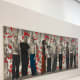 The Norwegian contemporary artist Sverre Koren Bjertnæs is represented with the painting "Rune Red, Tor Olav, Kenta, Dennis, Nader, Rune, Henrik, Kirupa, Daniel and Shahab", 2002. He started his art education when he was 11 years old.