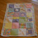 Completed pastel baby afghan