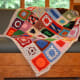 Finished granny - bordered afghan; each square is different!