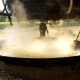 boiling sugarcane juice