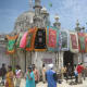 A view of the inside of the durgah complex