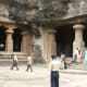 The courtyard and cave 1 door