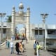 another view of the entrance to the durgah