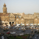 A long shot view of crawford market