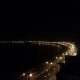 Queen's necklace on marine drive at night