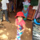 My daughter Shronika Soni, posing at the Baga Beach Market