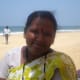 Women masseur outside Estrela Do Mar Beach Resort. She was very humble, always smiling, I remember her even smiling when talking about a few people drowning in the sea in front of us a few days ago we visited that place. She was funny, as you can