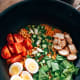 Ramen is perfect for cold weather. It's quick and easy. However, I like to improve the ramen with extra ingredients added to it.