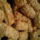 bread stick with sesame