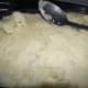 dollop and spread the mash