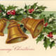 Three bells with holly