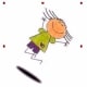 jumping girl at angle