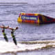 Some of the acrobatics performed on water