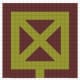 Triangular raised vegetable beds (173 sq ft garden bed area)