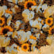 "Sunflowers" Wallpaper Design by Charles Burchfield 1921