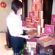 Moon Cake Festival in Mall in Surabaya, East Java, Indonesia