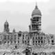 Old City Hall, destroyed in 1906 earthquake. After its collapse, it was discovered that it had been built very shoddily; many walls were full of sand.