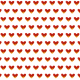 hearts on fire scrapbook paper: white background