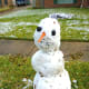Snowman in Houston