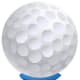 golf ball on a tee clip art