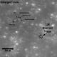 November 2009 photo of Apollo 12 Landing Site: zoom of previous image.