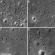March 2012 - the same LRO pass showed various traces of the moon buggy's tracks across the surface.